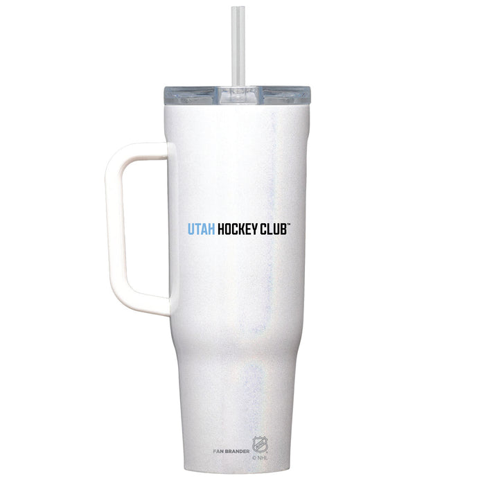 Corkcicle Cruiser 40oz Tumbler with Utah Hockey Club Wordmark