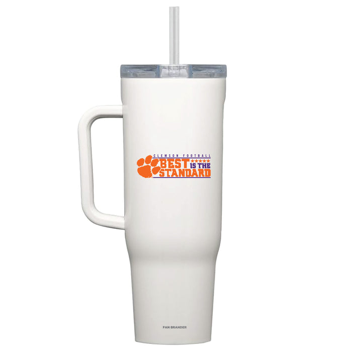 Corkcicle Cruiser 40oz Tumbler with Clemson Tigers Best Standard