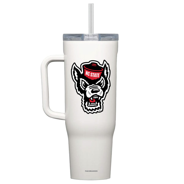 Corkcicle Cruiser 40oz Tumbler with NC State Wolfpack NC State Wolf Head