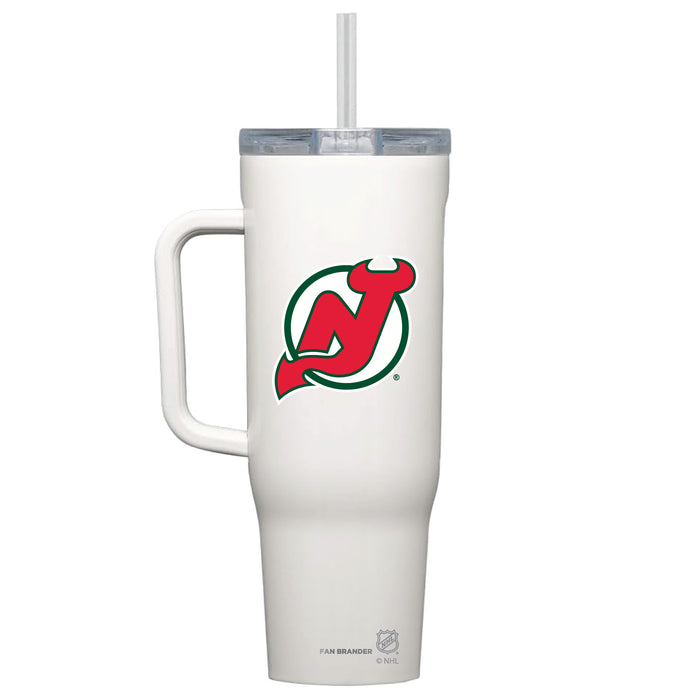 Corkcicle Cruiser 40oz Tumbler with New Jersey Devils Secondary Logo