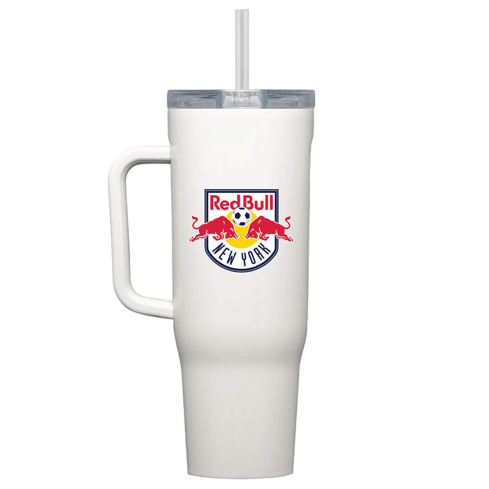 Corkcicle Cruiser 40oz Tumbler with New York Red Bulls Primary Logo