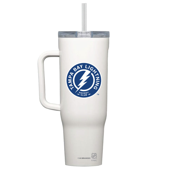 Corkcicle Cruiser 40oz Tumbler with Tampa Bay Lightning Secondary Logo