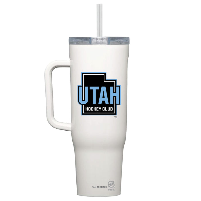 Corkcicle Cruiser 40oz Tumbler with Utah Hockey Club Secondary