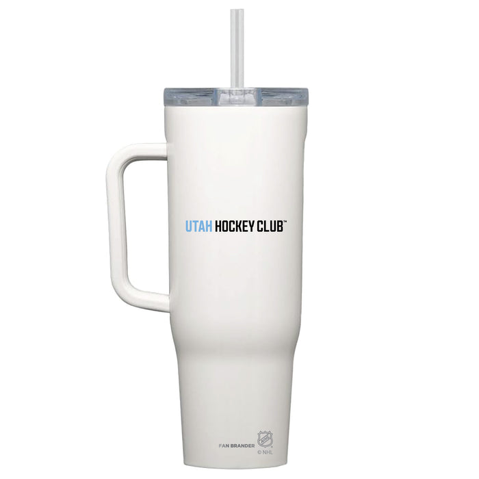 Corkcicle Cruiser 40oz Tumbler with Utah Hockey Club Wordmark