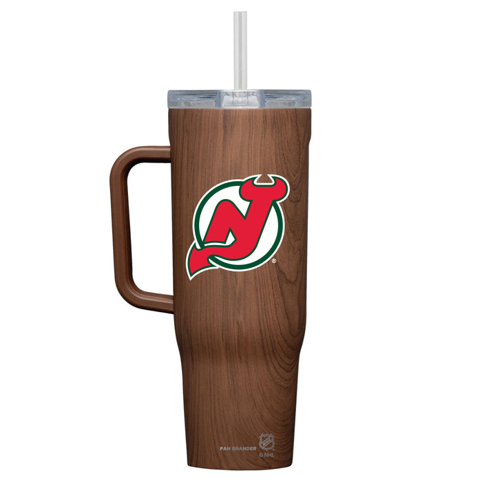 Corkcicle Cruiser 40oz Tumbler with New Jersey Devils Secondary Logo