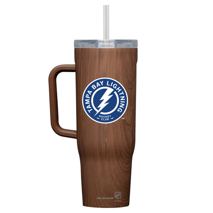 Corkcicle Cruiser 40oz Tumbler with Tampa Bay Lightning Secondary Logo