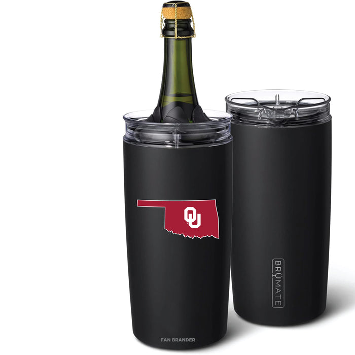 BruMate Togosa: Bottle Chiller + Leakproof Pitcher with Oklahoma Sooners State Design