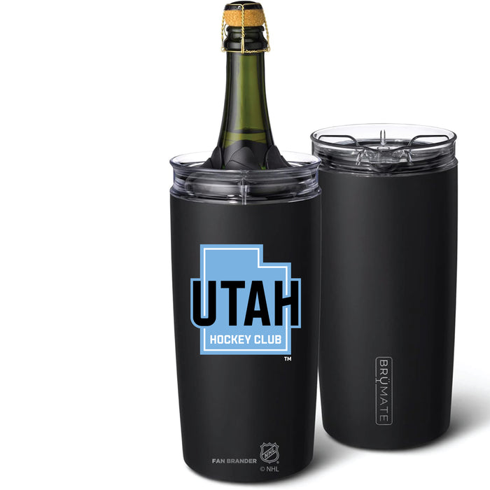 BruMate Togosa: Bottle Chiller + Leakproof Pitcher with Utah Hockey Club Secondary