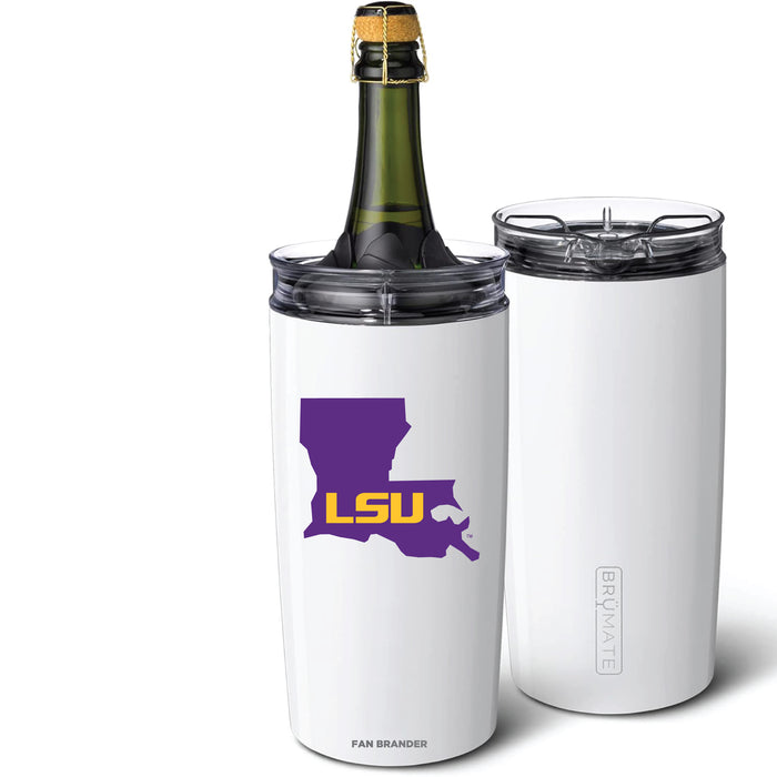 BruMate Togosa: Bottle Chiller + Leakproof Pitcher with LSU Tigers State Design