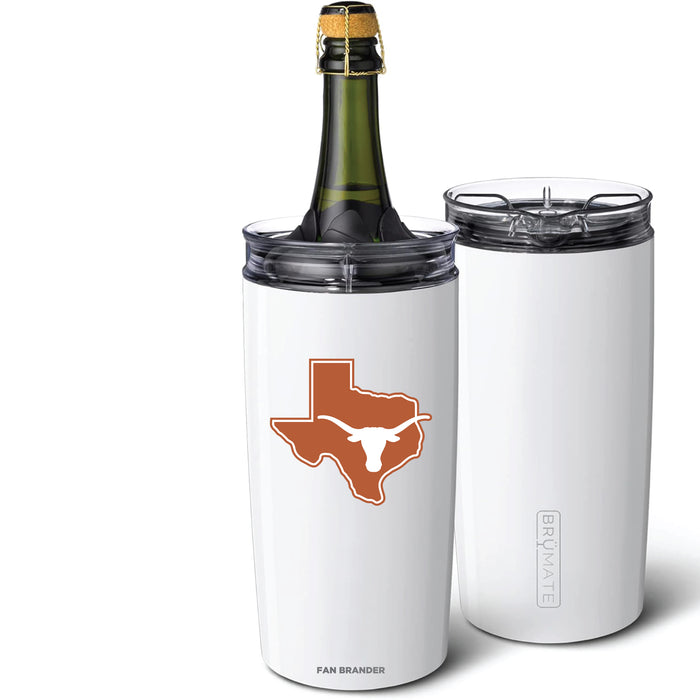 BruMate Togosa: Bottle Chiller + Leakproof Pitcher with Texas Longhorns  State Design