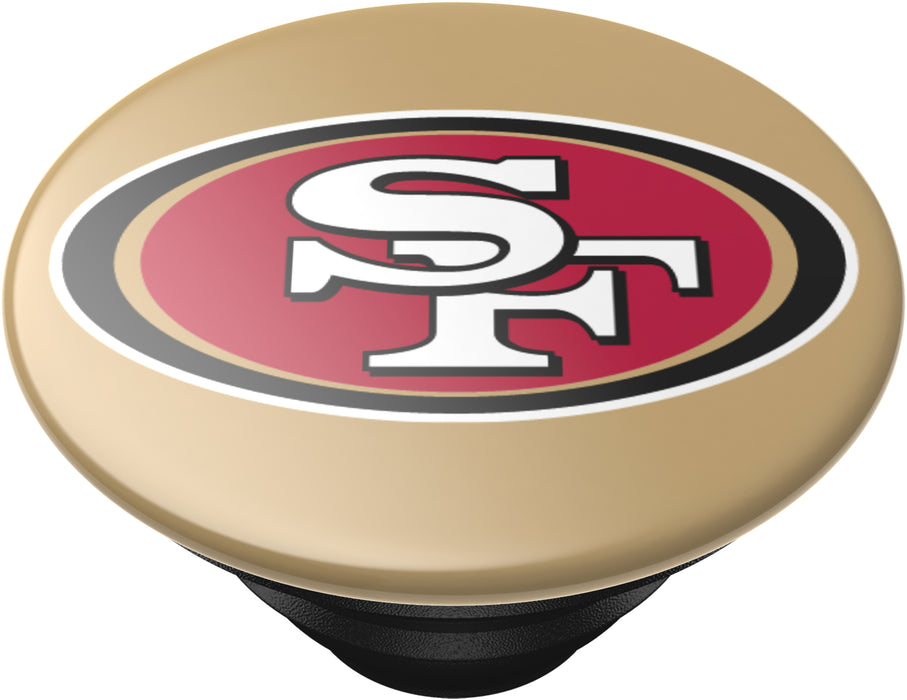 San Francisco 49er's PopSocket with Helmet Logo