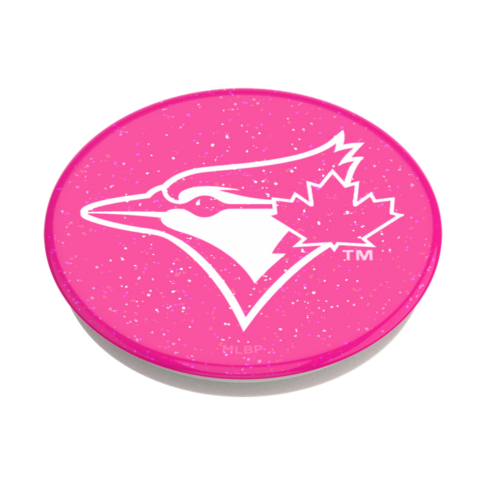 Toronto Blue Jays PopSocket with pink glitter design