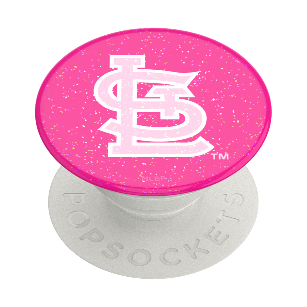 St. Louis Cardinals PopSockets Black Team Design PopGrip