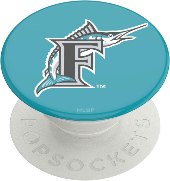 Miami Marlins PopSocket with Cooperstown Classic design
