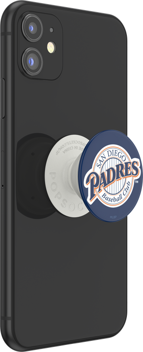 San Diego Padres PopSocket with Cooperstown Classic design