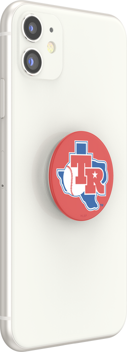 Texas Rangers PopSocket with Cooperstown Classic design