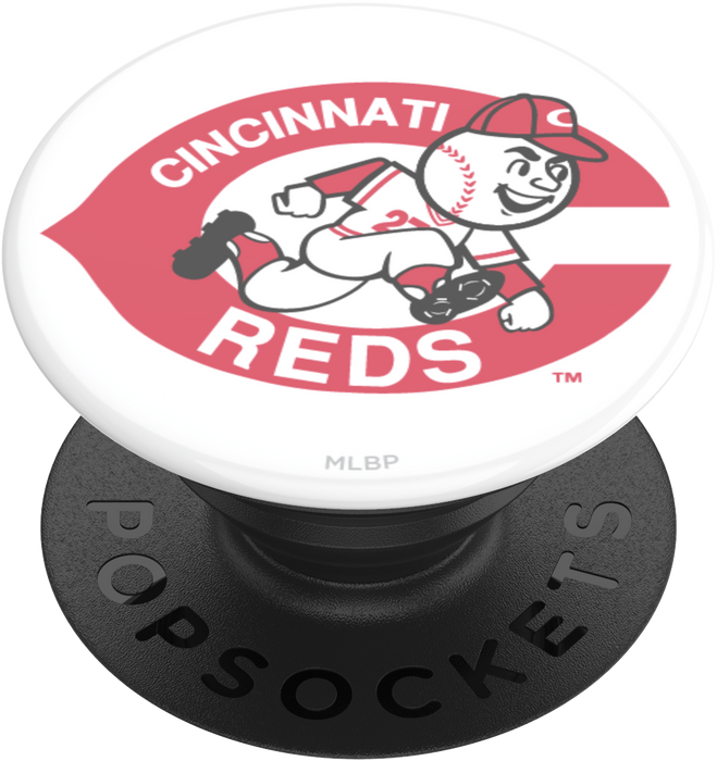 Cincinnati Reds PopSocket with Cooperstown Classic design