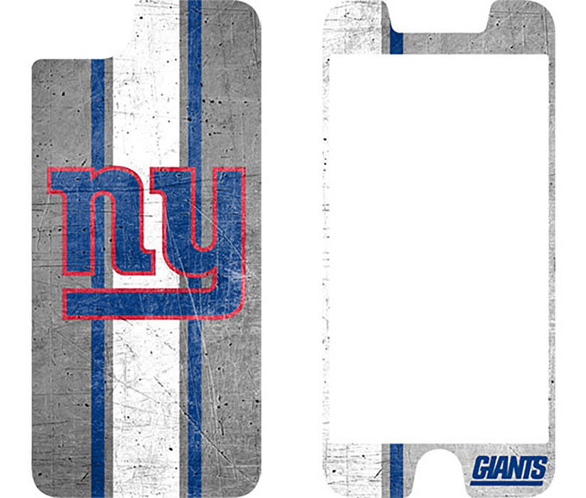 OtterBox Clear Symmetry Series Phone case with New York Giants Alpha Glass Screen Protector