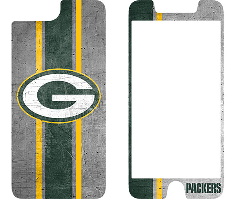 OtterBox Clear Symmetry Series Phone case with Green Bay Packers Alpha Glass Screen Protector