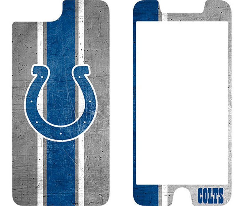 OtterBox Clear Symmetry Series Phone case with Indianapolis Colts Alpha Glass Screen Protector