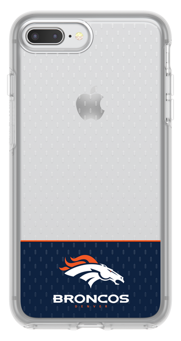 OtterBox Clear Symmetry Series Phone case with Denver Broncos Logo