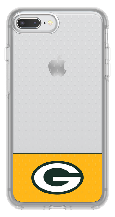 OtterBox Clear Symmetry Series Phone case with Green Bay Packers Logo