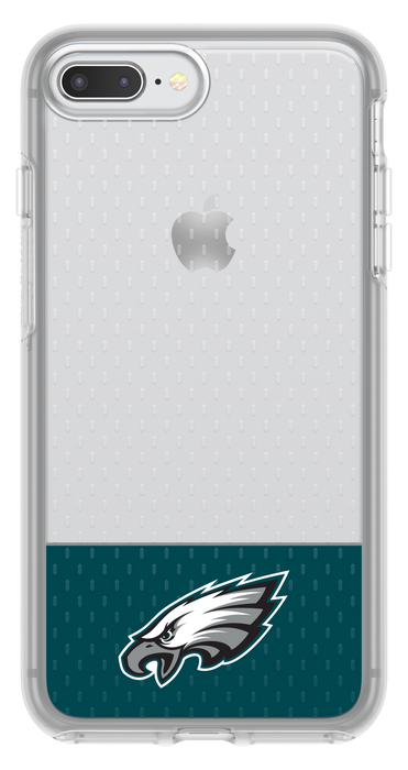 OtterBox Clear Symmetry Series Phone case with Philadelphia Eagles Logo