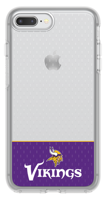 OtterBox Clear Symmetry Series Phone case with Minnesota Vikings Logo