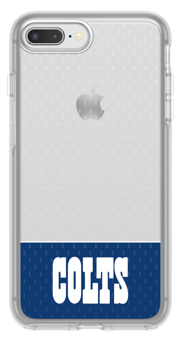 OtterBox Clear Symmetry Series Phone case with Indianapolis Colts Logo