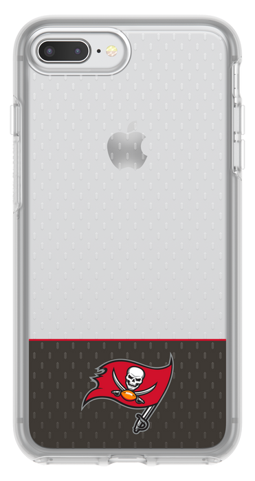 OtterBox Clear Symmetry Series Phone case with Tampa Bay Buccaneers Logo