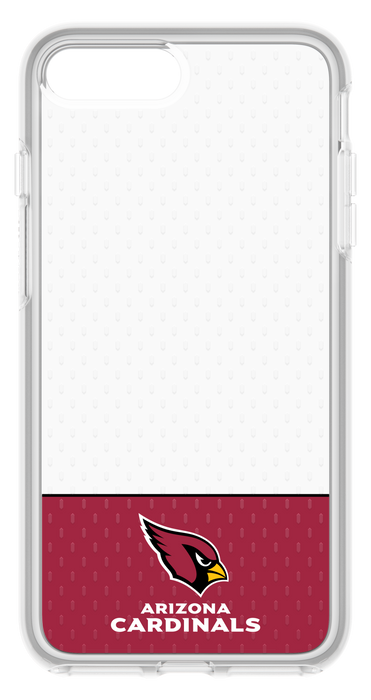 OtterBox Clear Symmetry Series Phone case with Arizona Cardinals Logo