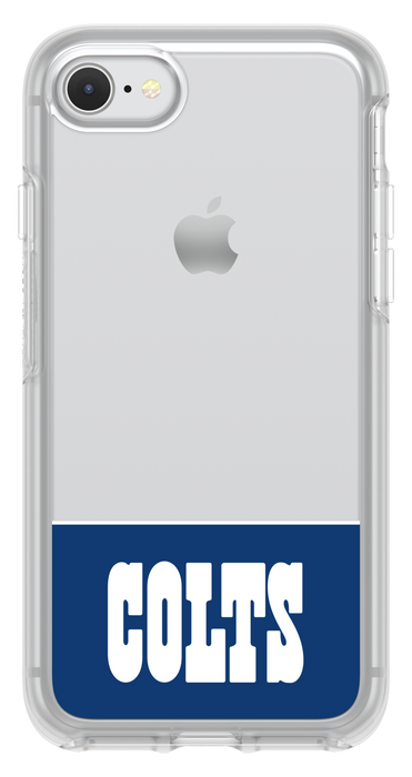OtterBox Clear Symmetry Series Phone case with Indianapolis Colts Logo