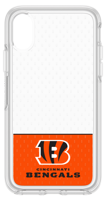OtterBox Clear Symmetry Series Phone case with Cincinnati Bengals Logo