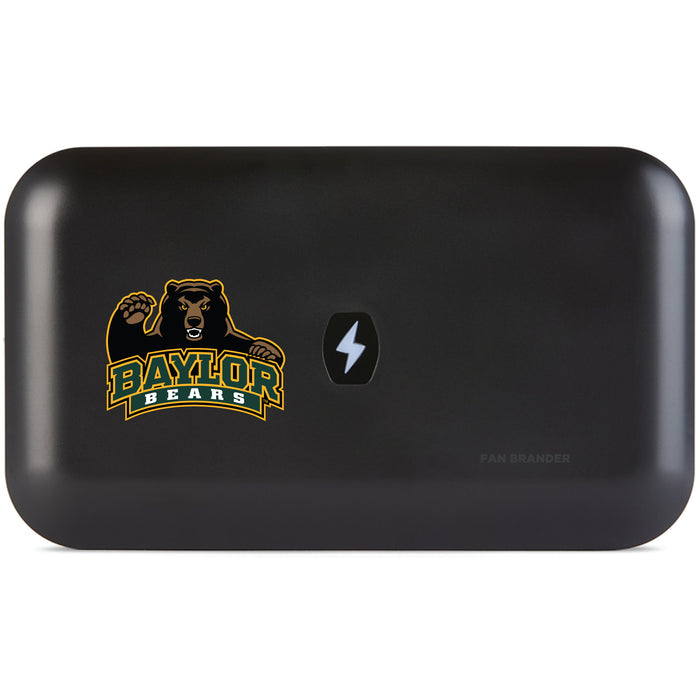 PhoneSoap UV Cleaner with Baylor Bears Secondary Logo