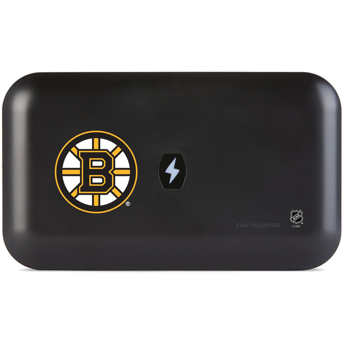 PhoneSoap UV Cleaner with Boston Bruins Primary Logo