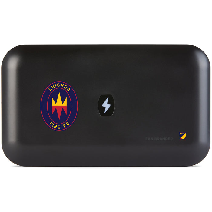 PhoneSoap UV Cleaner with Chicago Fire Primary Logo