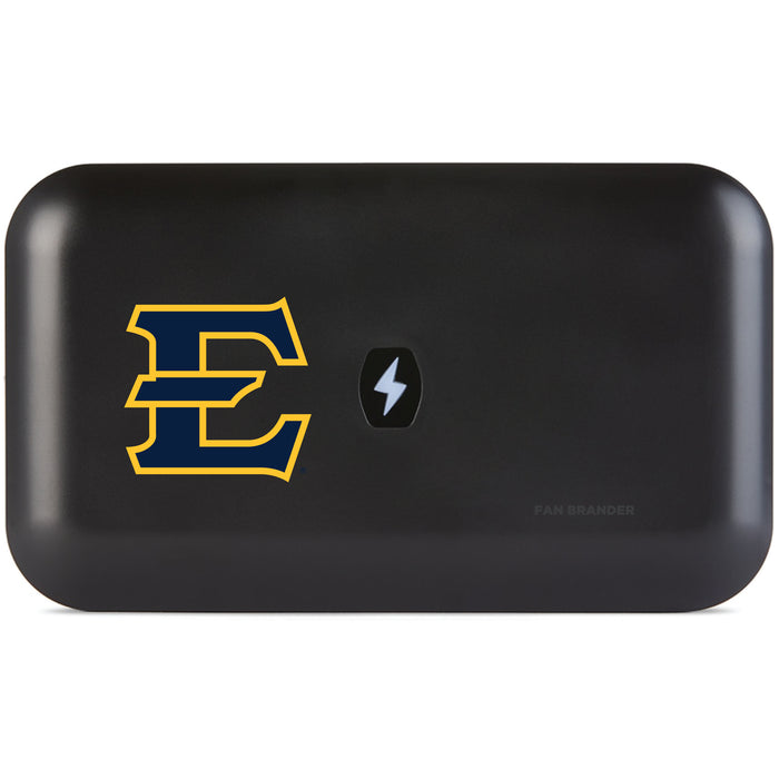 PhoneSoap UV Cleaner with Eastern Tennessee State Buccaneers Primary Logo