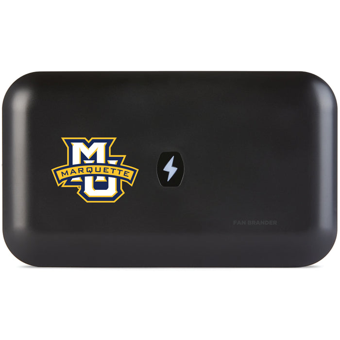 PhoneSoap UV Cleaner with Marquette Golden Eagles Primary Logo
