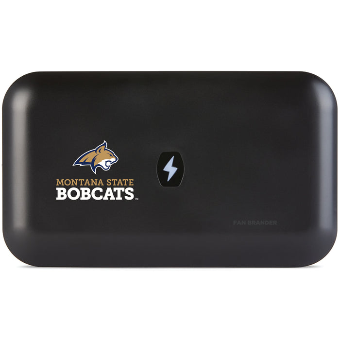 PhoneSoap UV Cleaner with Montana State Bobcats Secondary Logo