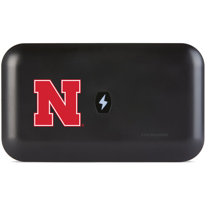 PhoneSoap UV Cleaner with Nebraska Cornhuskers Primary Logo