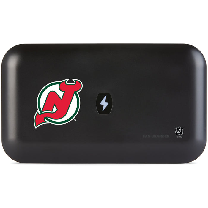 PhoneSoap UV Cleaner with New Jersey Devils Secondary Logo