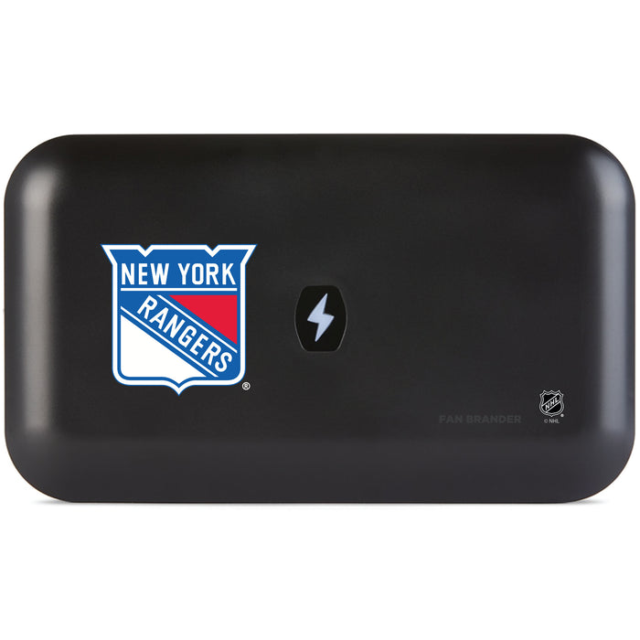 PhoneSoap UV Cleaner with New York Rangers Primary Logo