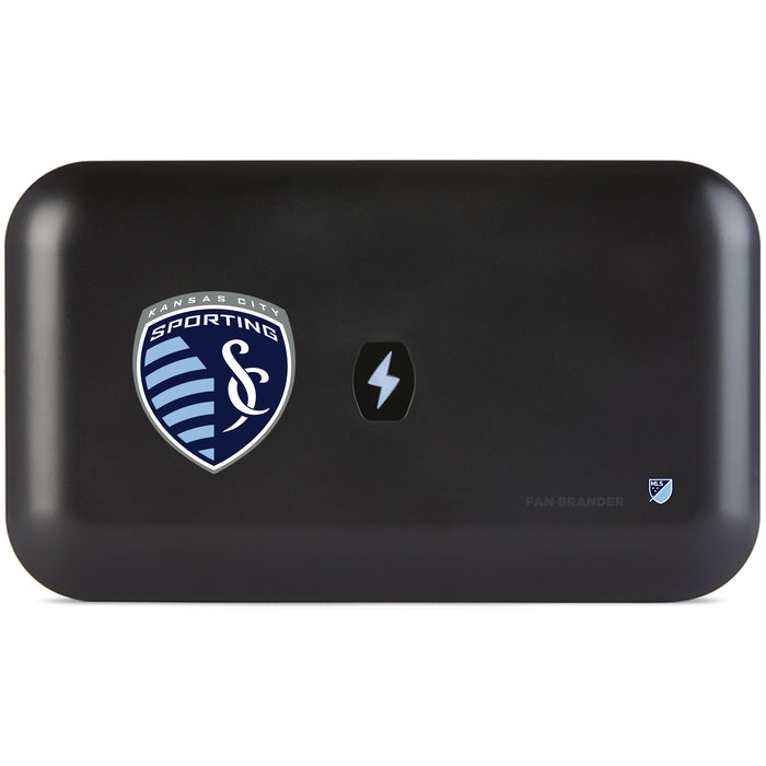 PhoneSoap UV Cleaner with Sporting Kansas City Primary Logo