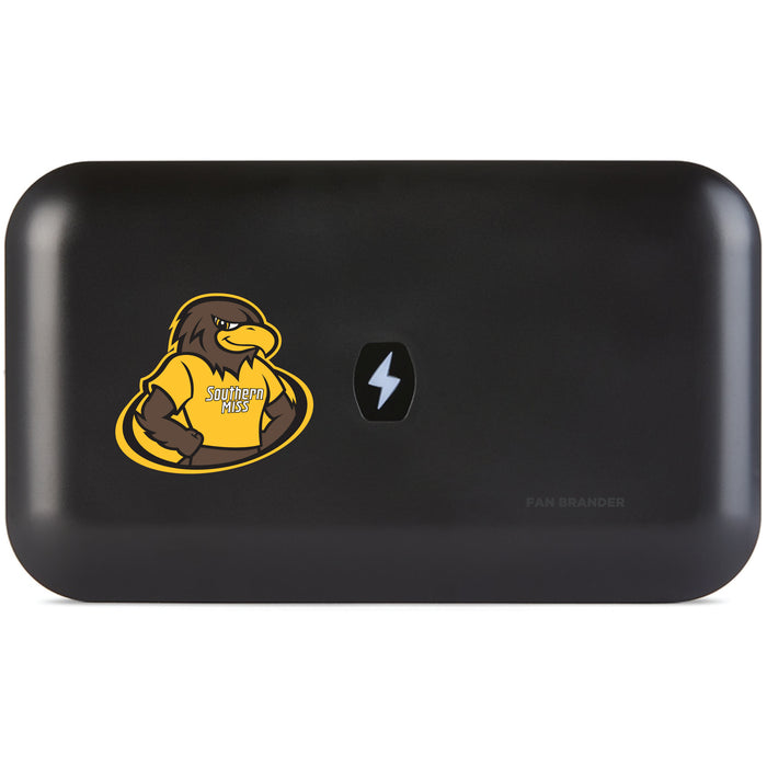 PhoneSoap UV Cleaner with Southern Mississippi Golden Eagles Secondary Logo