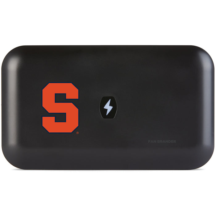 PhoneSoap UV Cleaner with Syracuse Orange Primary Logo