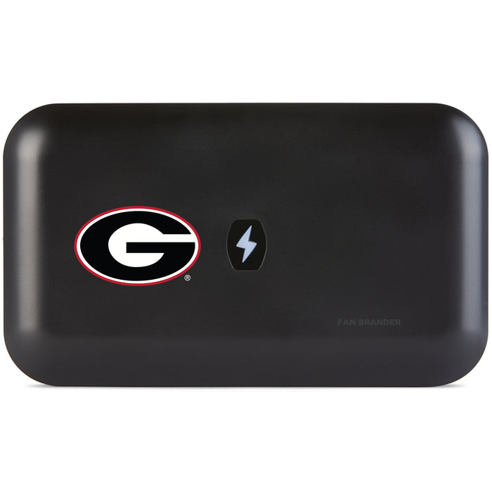 PhoneSoap UV Cleaner with Georgia Bulldogs Primary Logo