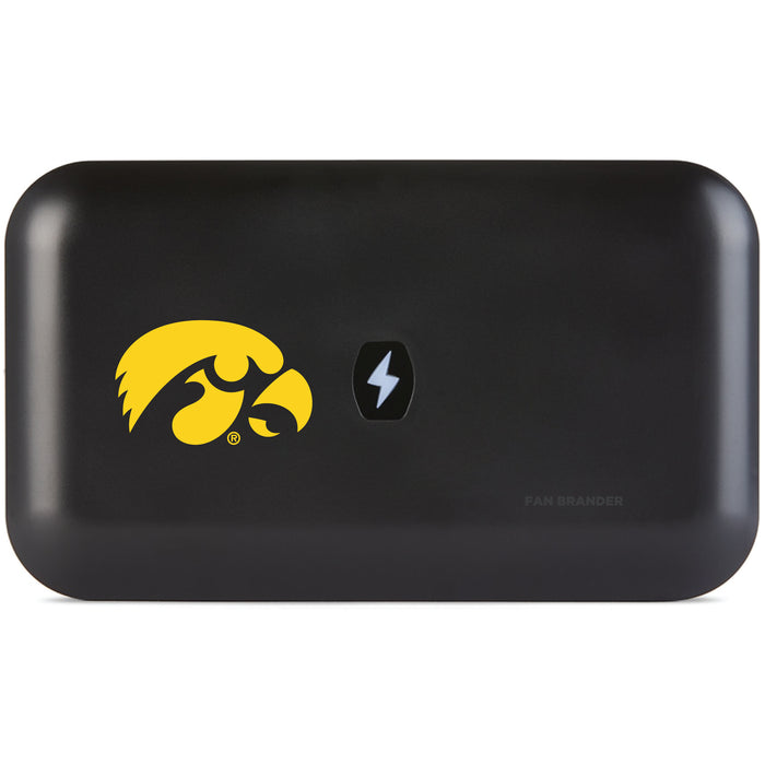 PhoneSoap UV Cleaner with Iowa Hawkeyes Primary Logo