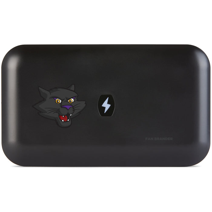 PhoneSoap UV Cleaner with Northern Iowa Panthers Secondary Logo