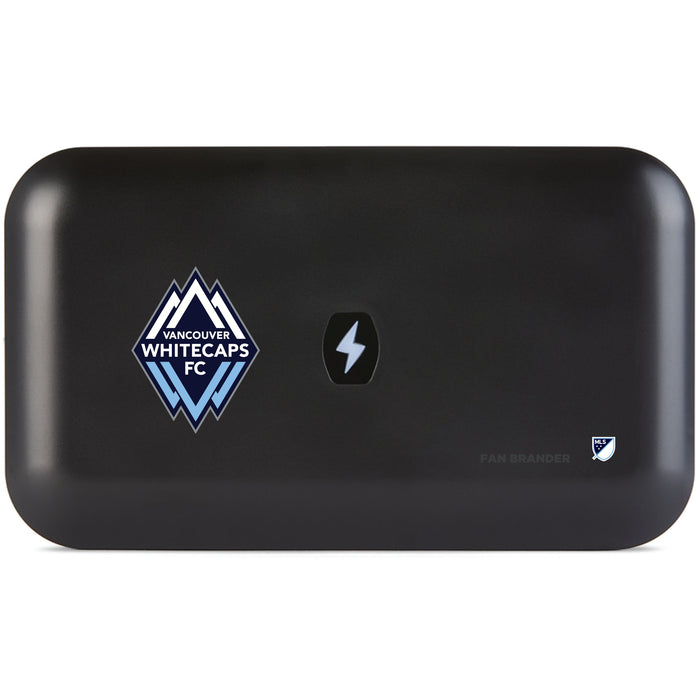 PhoneSoap UV Cleaner with Vancouver Whitecaps FC Primary Logo