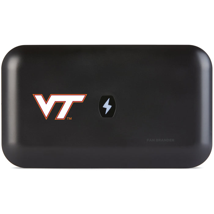 PhoneSoap UV Cleaner with Virginia Tech Hokies Primary Logo